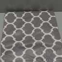 Smiry Rectangle Table Cloth, Waterproof Vinyl Tablecloths with Flannel Backing for Rectangle Tables, Wipeable Spillproof Plastic Tablecloth for Dining, Camping, Indoor and Outdoor (54"x78", Grey)