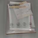 Shower Splash Guard Kit, Large Splash Guards for Bathtub Waterproof Self-Adhesive Shower Corner Guards to Keep Water in Shower or Bath, Pack of 2 (9.1 x 7.1 inches) (White)