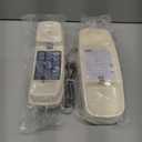 AT&T TRIMLINE 213 Corded Home Phone with Extra Big Buttons & Visual Ringer. No AC Power Required, Improved Easy-Wall-Mount, Lighted Keypad, 10 Speed Dial Keys, Volume Control, Senior Friendly. White