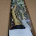 Realead Artificial Olive Tree 8ft - Large Faux Olive Tree with Realistic Leaves and Olives - Full and Grand Design Fake Olive Tree with Sturdy Base for Indoor Outdoor Office Decor