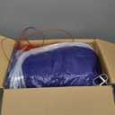 Winter Pool Cover 24 ft Round for Above Ground | Extra Thick & Durable Above-Ground Pool Cover | Sapphire Series of Premium Cold- and UV-Resistant Pool Cover | by Yankee Pool Pillow (Blue)