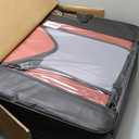 Coverado Leather Seat Covers Full Set, 5 Seats Universal Waterproof Luxury Leatherette Cushions for Cars, Front and Rear Seat Protectors, Auto Seat Covers Fit for Most Vehicles Red