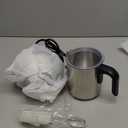 Maestri House Milk Frother, 4-in-1 Electric Milk Steamer and Frother, 16.9OZ 600W Smart Touch Control Hot and Cold Foam Maker, Memory Function for Latte, Cappuccinos, Warm Milk, Hot Chocolate Milk (Black)