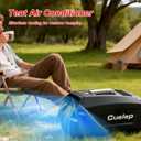 Portable Mini Air Conditioner, Consumption Air Conditioners Dehumidifier, 5200BTU(1500W) AC Portable Air Conditioner Fast Cooling 450W Power for Camping Tent, RV, Truck, Van and Fishing