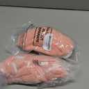 Quiet Ears for Dogs, Neck 14.96 Inch, Dog Ear Muffs Noise Protection Knitted Head Wrap Pet Hats for Medium to Large Pets, 2 Pack (Pink)