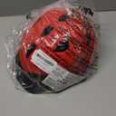 Kids Bike Helmet,Bavilk Kids Boys Girls Bike Helmets with LED Light Detachable Visor Children Youth Teen Multi-Sport for Skating Cycling Scooter Skateboard Adjustable & Lightweight 19.7"-22.4" (Matte Red)