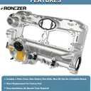 Upgrade Aluminum N20 Engine Valve Cover Kit with Gasket, Bolts & Oil Filler Cap Compatible with 2012-2018 BMW 228i 320i 328i 328i GT xDrive 428i 528i X1 X3 X4 X5 Z4 L4 2.0L Part# 11127588412 264-517