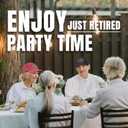 2 x Retirement Gifts for Men Women 2026, Best Personalized Funny Retired Ideas Gifts (Black - 001)