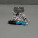 CALISTA GoGo Mini Heated Round Brush | Curl, Touch-Up, De-Frizz, Smooth, and Style Hair with Mini 7” Styling Tool | Heats to 365°F | Perfect Travel Tool | Dual Voltage (Berry Burst)