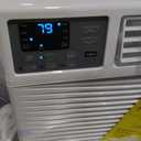 10,000 BTU Window Air Conditioner, 115V, Window AC Cools up to 450 Sq. Ft for Bedroom, Living Room, Quiet Operation with Remote Control, 3 Cooling & Fan Speeds, Auto Restart, White