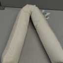 MAGZO Door Draft Stopper 36 Inch-Beige, Under Door Draft Blocker Air Stopper Door Bottom Insulation Snake Draft Stopper (36in x 4in)