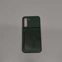 Samsung Galaxy S22 Plus Case - WeLoveCase Wallet Case with Credit Card Holder & Hidden Mirror, All-Round Protection Shockproof Phone Cover Designed for Samsung Galaxy S22 +, 6.6 Inch Green