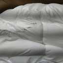 Bedsure White Duvet Cover Full Size - 3 Pieces Prewashed Extra Soft Cotton-Like Polyester Bedding Set, Includes 1 Duvet Cover 80x90 Inches with Zipper Closure & 2 Pillow Shams, Comforter Not Included