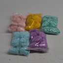 Gemscream 50 Pcs 3 Inch Christmas Yarn Pom Poms for Crafts Large Fuzzy Pompoms Big Pom Balls for DIY Hats Xmas Party Hanging Ornaments Home Decors (Macarons Color)