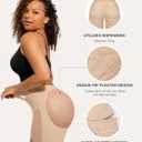 Lover-Beauty Low Back Shapewear Shorts for Women Tummy Control Butt Lifting Body Shaper Panties Underwear (Beige, XS)