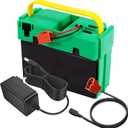 12V 7Ah Li-ion Battery Pack for Kids Ride-On Cars, Replacement Battery with Adapter and Charger, 8000mAh