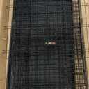 Amazon Basics - Durable, Foldable Metal Wire Dog Crate with Tray, Single Door, 42 x 28 x 30 in, Black