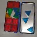 MAGNA-TILES microMAGS 26-Piece Travel Magnetic Construction Set  Bold Colors, The Original Magnetic Building Brand
