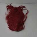 morvally 27.6 Inches Long Red Wig with 2 Ponytails - Anime Cosplay Wigs for Halloween Costume Party (Red, Small Head)