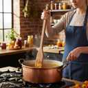 FillTouch 28 Inch Long Wooden Paddle for Cooking Flat Wooden Spatula Crawfish Paddle Stir Mixing Seafood Boil Pot Cooking Spatula for Camping Restaurants(Acacia Wood)