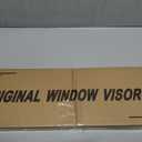 YLSCOO Window Visors Rain Guards Compatible with 2022-2026 Ford Maverick, Out-Channel Side Window Wind Deflectors Vent Shades Accessories, Dark Smoke 4 Pcs, 2023 2024 2025