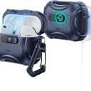 ESR for AirPods Pro 3 Case (2025), Compatible with Airpods Pro 3rd Generation Case (USB-C Cable), Effortless MagSafe, Drop-Proof Lock, Easy Open, Cyber Series, Blue