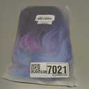 LANICE Short Bob Wigs with Bangs for Women Loose Wavy Hair Shoulder Length Colorful Mixed Wigs Synthetic Colorful Wigs for Cosplay Daily PartyUse(Colorful Mixed,12inch)