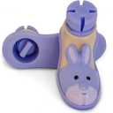 Bunny Slipper Walker Ski Glides for 1" Walker Tubes (Purple)