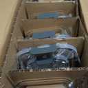 [10-Pack] Glass Meal Prep Containers with Lids, MCIRCO Food Storage Containers with Snap Locking Lids, Airtight Lunch Containers, Microwave, Oven, Freezer and Dishwasher (gray)