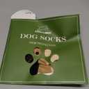 EXPAWLORER Anti Slip Dog Socks to Prevent Licking Paws, Dog Shoes for Cold Winter, Dog Booties for Hardwood Floors, Dog Boots & Paw Protectors with Grippers for Senior Dogs Khaki XL