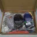 VitalCozy 3 Pcs Christmas Door Cover Decoration 78 x 36'' Light up The Season Door Cover Colorful Felt Christmas Bulb Garland with String Lights Xmas Hanging Backdrop for Holiday Winter Party Decor