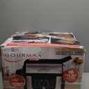 Foodgenie Gourmax Pro One Cooking Device - All-in-One Oven, Smokeless Grill, Air Fryer, Griddle, Cooker & More  16 Preset Functions, Smart Temperature Control, Dual Surface, Dishwasher Safe, 1500W