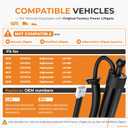 Autoexact Power Liftgate Struts Fit for 2014-2019 Toyota Highlander, Tailgate Lift Support, Rear Hatch Trunk Struts Shock, Aircraft-Grade Aluminum, Replaces 6891009120 6891009130, Left & Right Pair