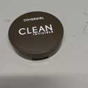 Covergirl Clean Invisible Pressed Powder, Lightweight, Breathable, Vegan Formula, Ivory 105, 0.38oz
