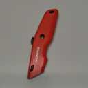 WORKPRO Premium Utility Knife, Retractable All Metal Heavy Duty Box Cutter, Quick Change Blade Razor Knife, with 10 Extra Blades (Red)