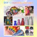 40 Colors Jelly Rhinestones for Bedazzling, 3mm 32000Pcs Multicolor Resin Flatback Gems for Diamond Art, Bedazzler Kit with 3Pcs 10ml B7000 Jewelry Glue for Crafting Book Shoes Nail Art