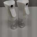 2 Pack Continuous Spray Bottles - Ultra Fine Mist Sprayer | Water Spray Bottle For Hair Mister Spray Bottle | Hair Spray Bottles For Hairstyling, Cleaning, Salons - 2pk 6.8 OZ / 200 ML