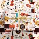 RUSPEPA Wrapping Paper Roll, Gift Wrap Paper for Birthday, Holiday