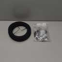 EVIL ENERGY 6AN Fuel Line Kit, Transmission Cooler Line Kit for 4L60E 4L65E, AN6 Nylon Braided Fuel Line Hose Fitting Kit CPE 15FT