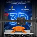 SUNLU PLA+2.0 3D Printer Filament Bundle, 4KG Upgrade PLA+ Filament 1.75mm, Tougher and Stronger, Dimensional Accuracy +/-0.02mm, 1KG per Spool, 4 Packs, 4KG Total, White+Bone+Ceramic+Oak Wood