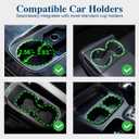Car Cup Holder Expander, Cup Holder Extender Adapter with Expandable Arm and Adjustable Base, Compatible with Yeti Ramblers 14-64oz, Hydro Flasks 18-64oz Most Coffee Mugs Bottles & Cups