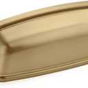 khtumeware 10 Pack 2-1/2 inch(64 mm) Drawer Pulls Champagne Bronze Cabinet Cup Pulls Cabinet Hardware Vintage Kitchen Cabinet Handles Bin Cup Pulls for Kitchen cabinets.