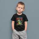First Day of School Kindergarten Pre-K Shirt for Boys Girls Kids Toddlers Back to School Shirt (Black), Size 120