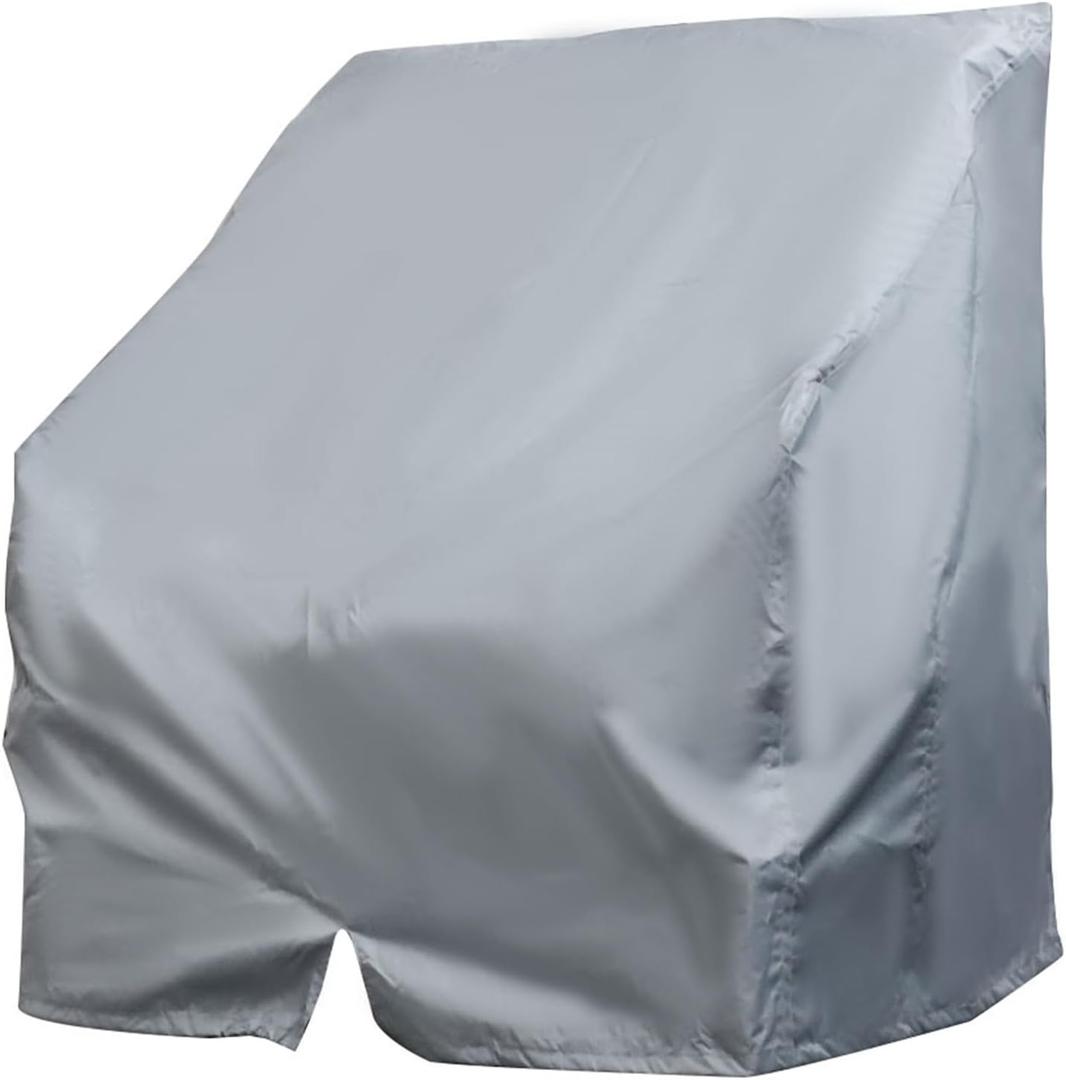 WFLNHB Boat Center Console Cover Heavy Duty 600D Replacement for Carolina Skiff Boston Whaler Excel Bay Pro Wellcraft-Grey