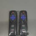 (Pack of 2) Replacement-Remote-Control for Roku-TV,Compatible for TCL Roku/Hisense Roku/Onn Roku/Philips Roku Smart TVs(Not for Roku Stick and Box)