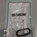 Seltureone 6 Pairs Ear Hooks Compatible with AirPods Pro 3 Ear Tips [Added Storage Pouch], Sport Anti-Slip for AirPods Pro 3 Accessories 2025 with Cleaning Kit and Carabiner