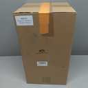 2 Pack Fixture Replacement Globe Shade 8 Inch Diameter E26 Base 1-5/8 Inch Fitter Round Glass Globe Lampshade Cover for Pendant Wall Sconce Chandelier Vanity Light (Clear)