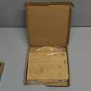 Donxote Small Cutting Board Set of 2 - Compact with Juice Groove for Fruits, Vegetables, Cheese & Sandwiches, Lightweight & Non-Toxic Mini Boards for Charcuterie, Camping & Kitchen