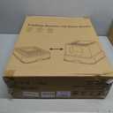 RIZZARI Cat Litter Box Top-Entry : Leak-Proof Enclosed Design Reduces Odor, for Indoor Cats & Owners