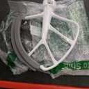 6 Quart Flex Edge Beater for KitchenAid Bowl-Lift Stand Mixers, Paddle Attachment Mixer Accessory